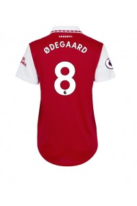 Arsenal Martin Odegaard #8 Fotballdrakt Hjemme Klær Dame 2022-23 Korte ermer